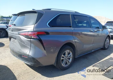 2021 Toyota Sienna Platinum z USA, uszkodzony, nr VIN 5TDESKFC5MS036024